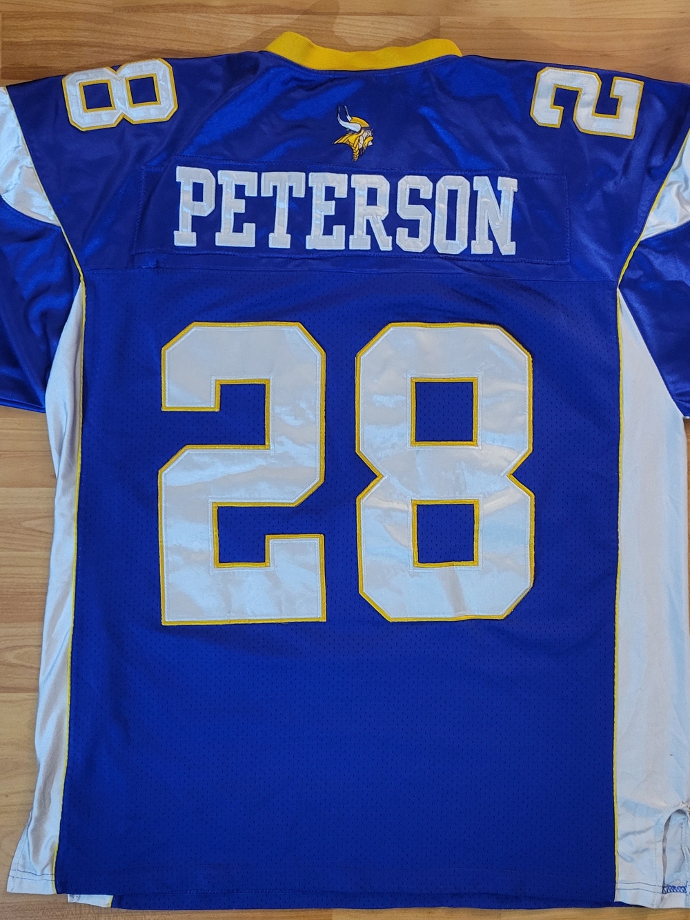 NFL Authentic Reebok Minnesota Vikings Adrian Peterson Heavyweight Jersey Sz 54